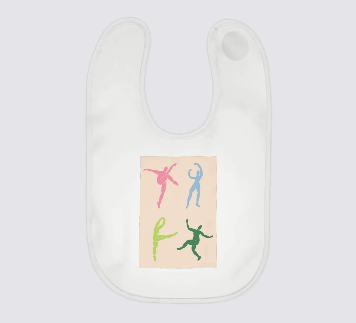 Dancing Babylätzchen von Candid Chroma