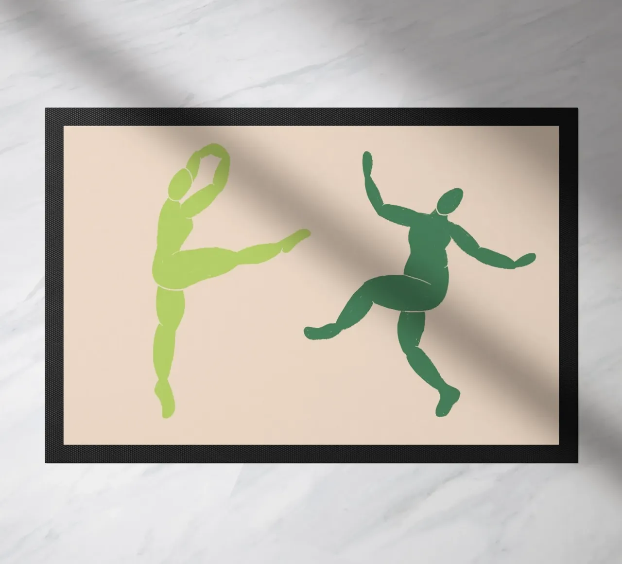 Dancing Fußmatte von Candid Chroma