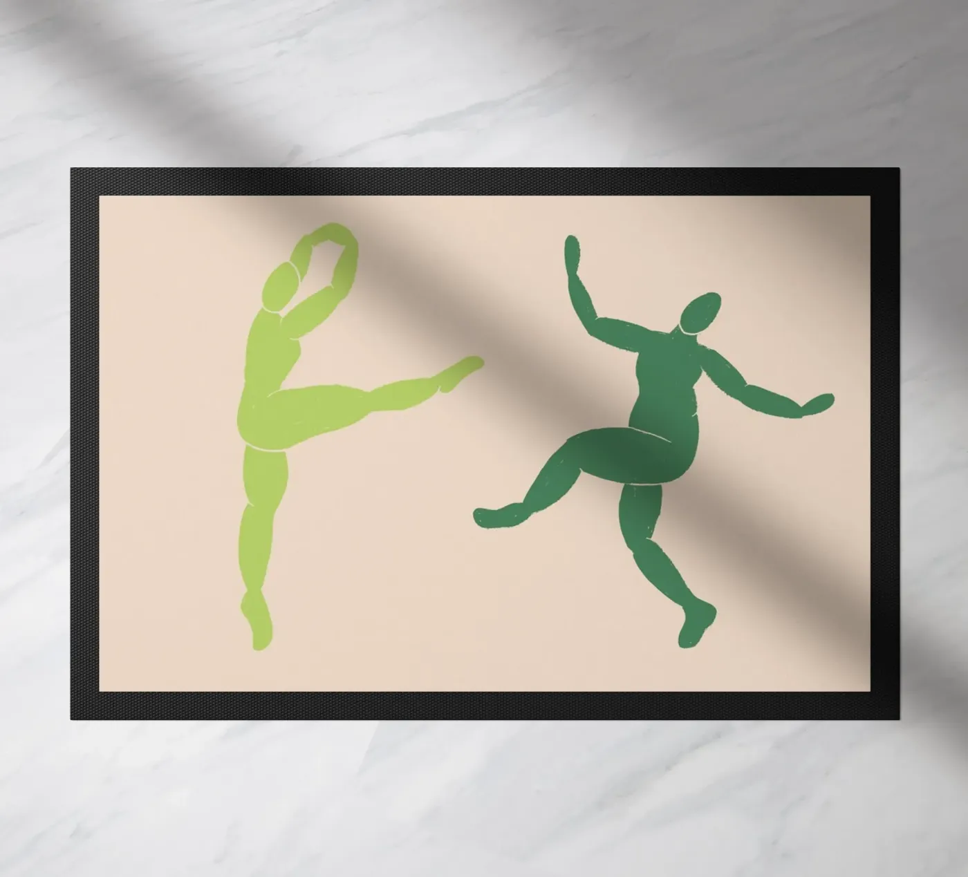 Dancing Fußmatte von Candid Chroma