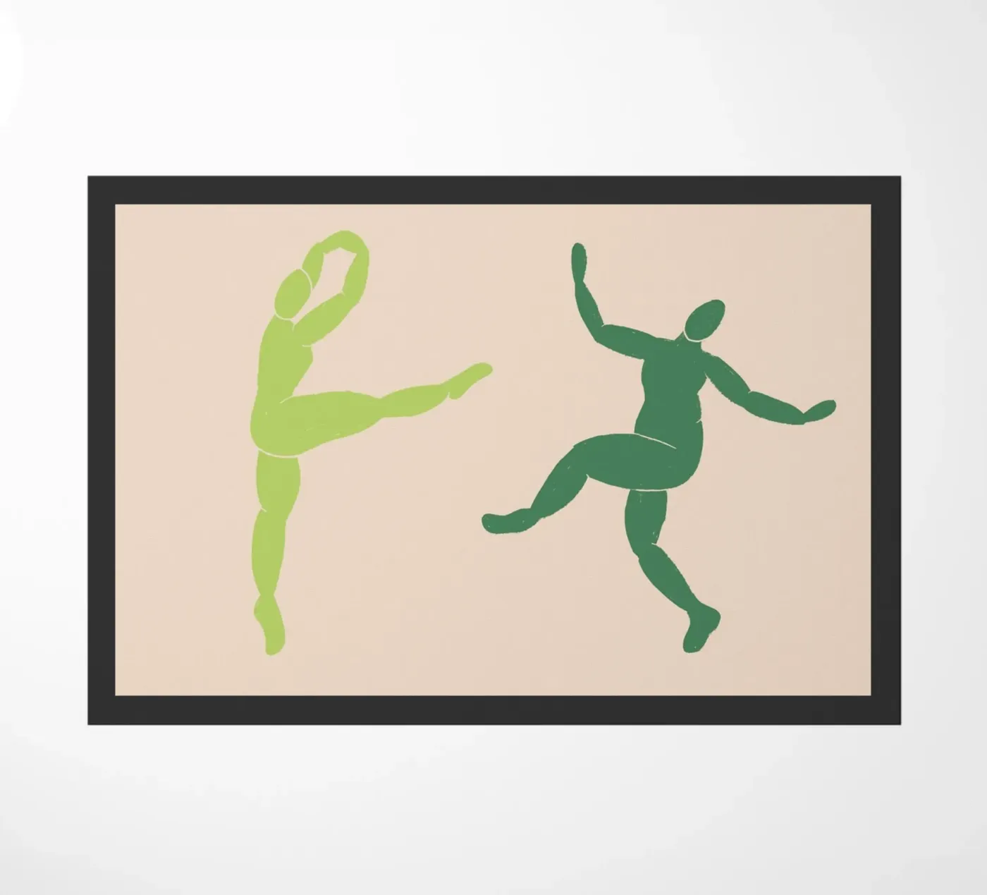 Dancing Fußmatte von Candid Chroma