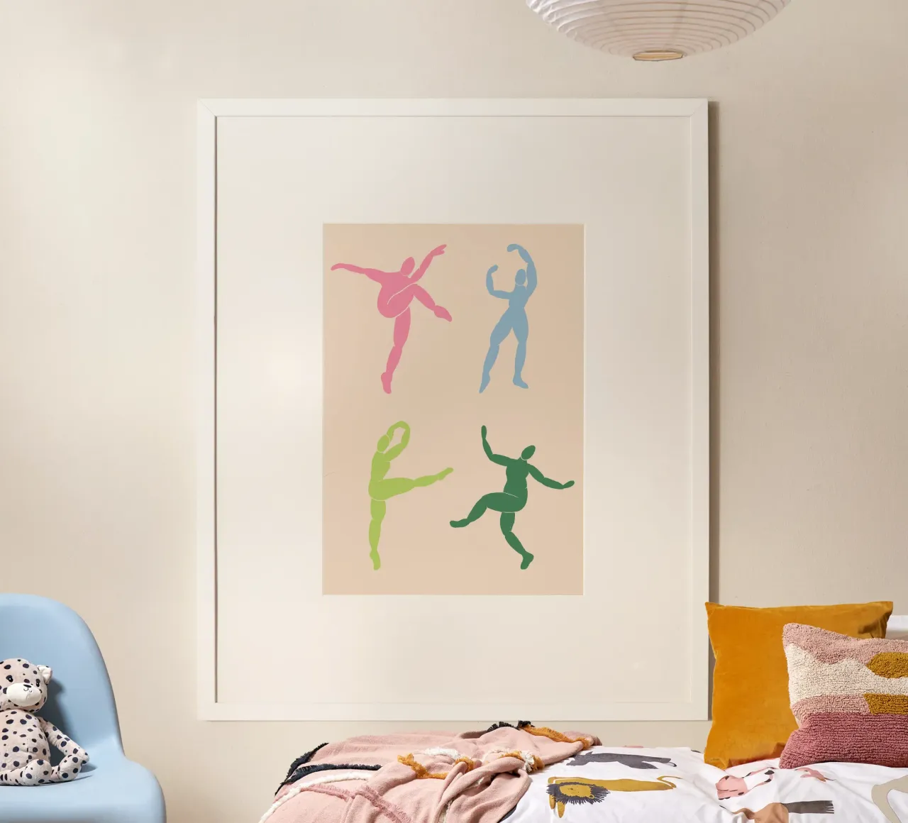 Dancing poster van Candid Chroma