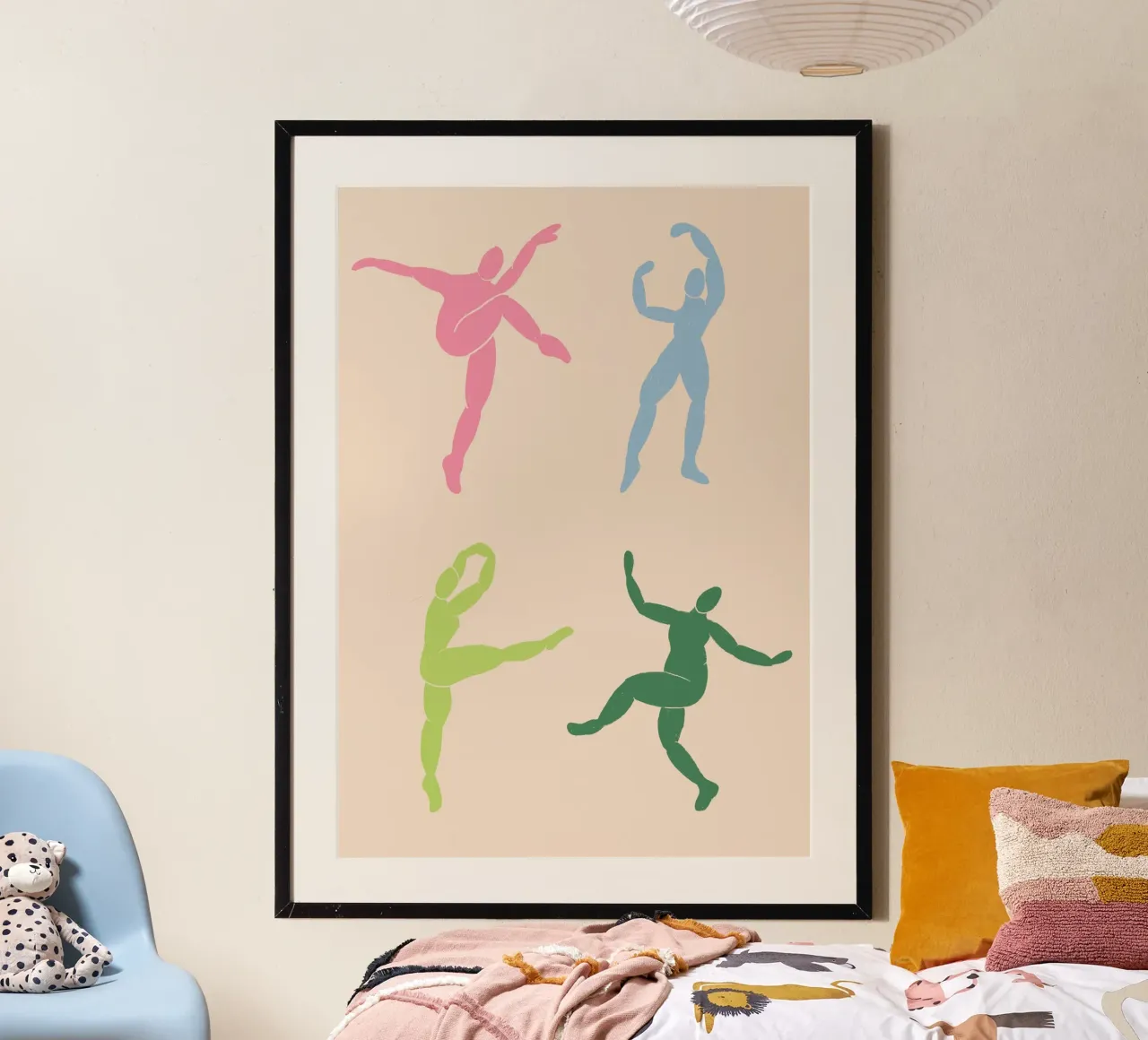 Dancing poster van Candid Chroma