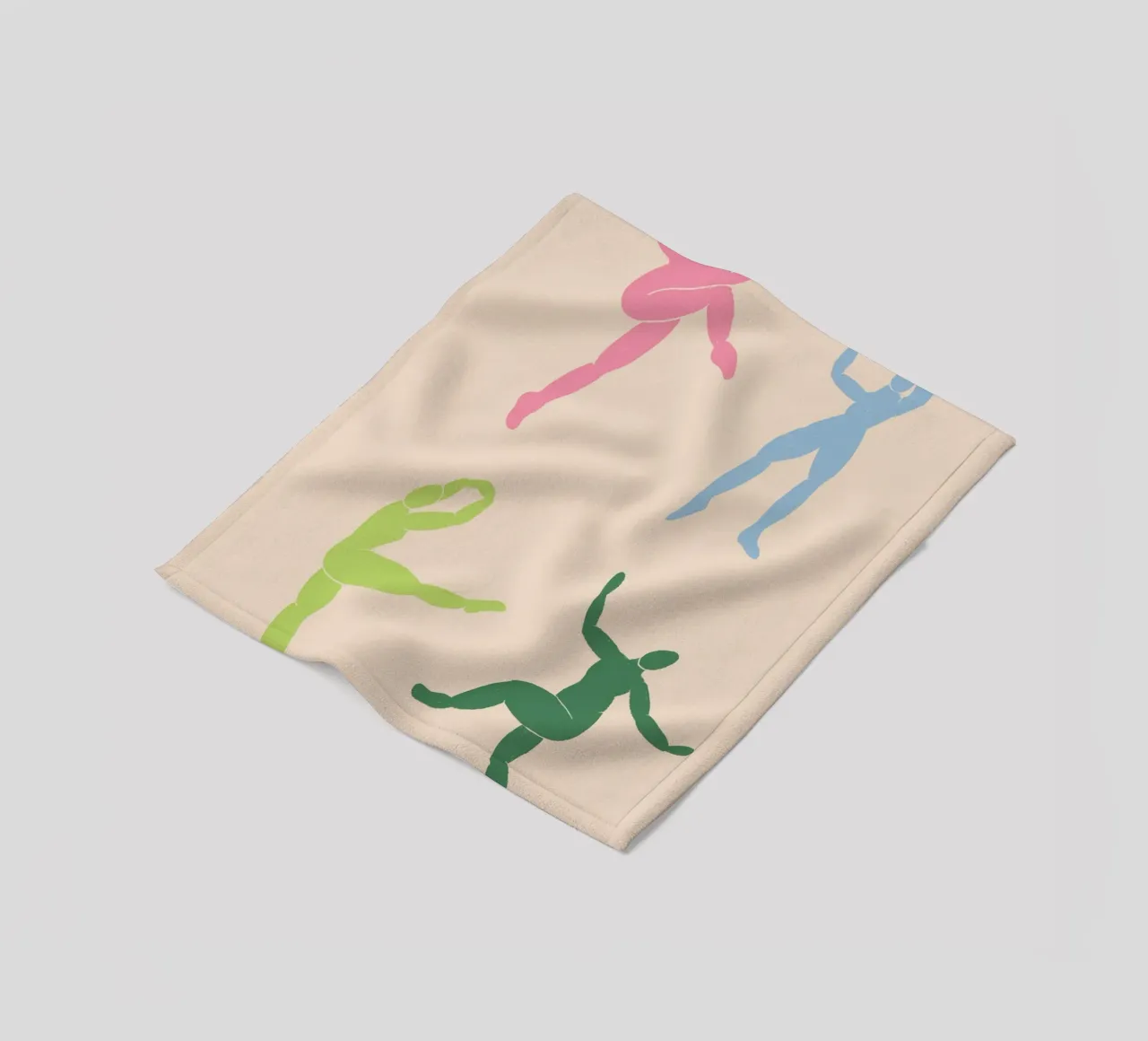 Dancing fleecedeken van Candid Chroma