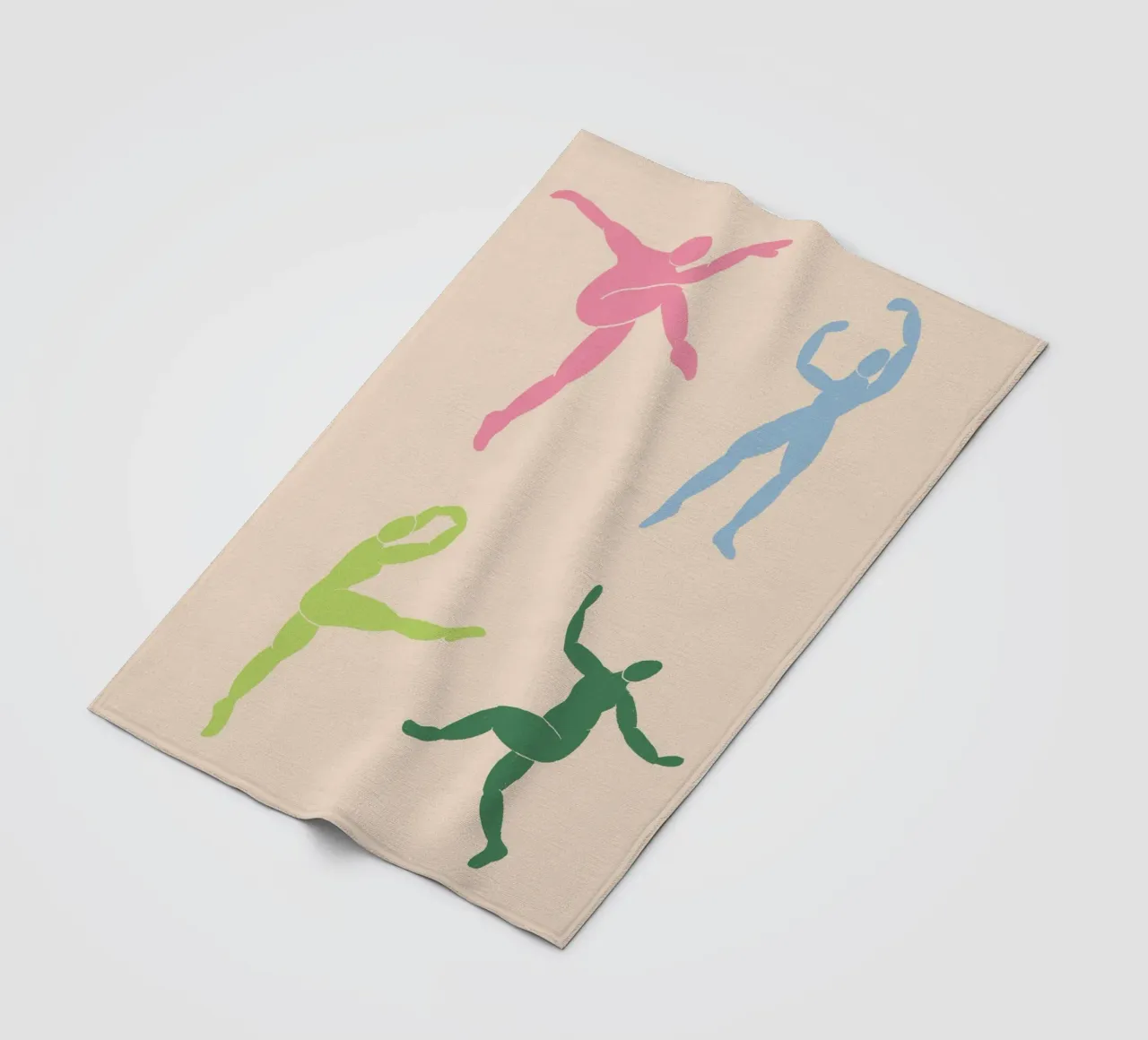 Dancing fleecedeken van Candid Chroma