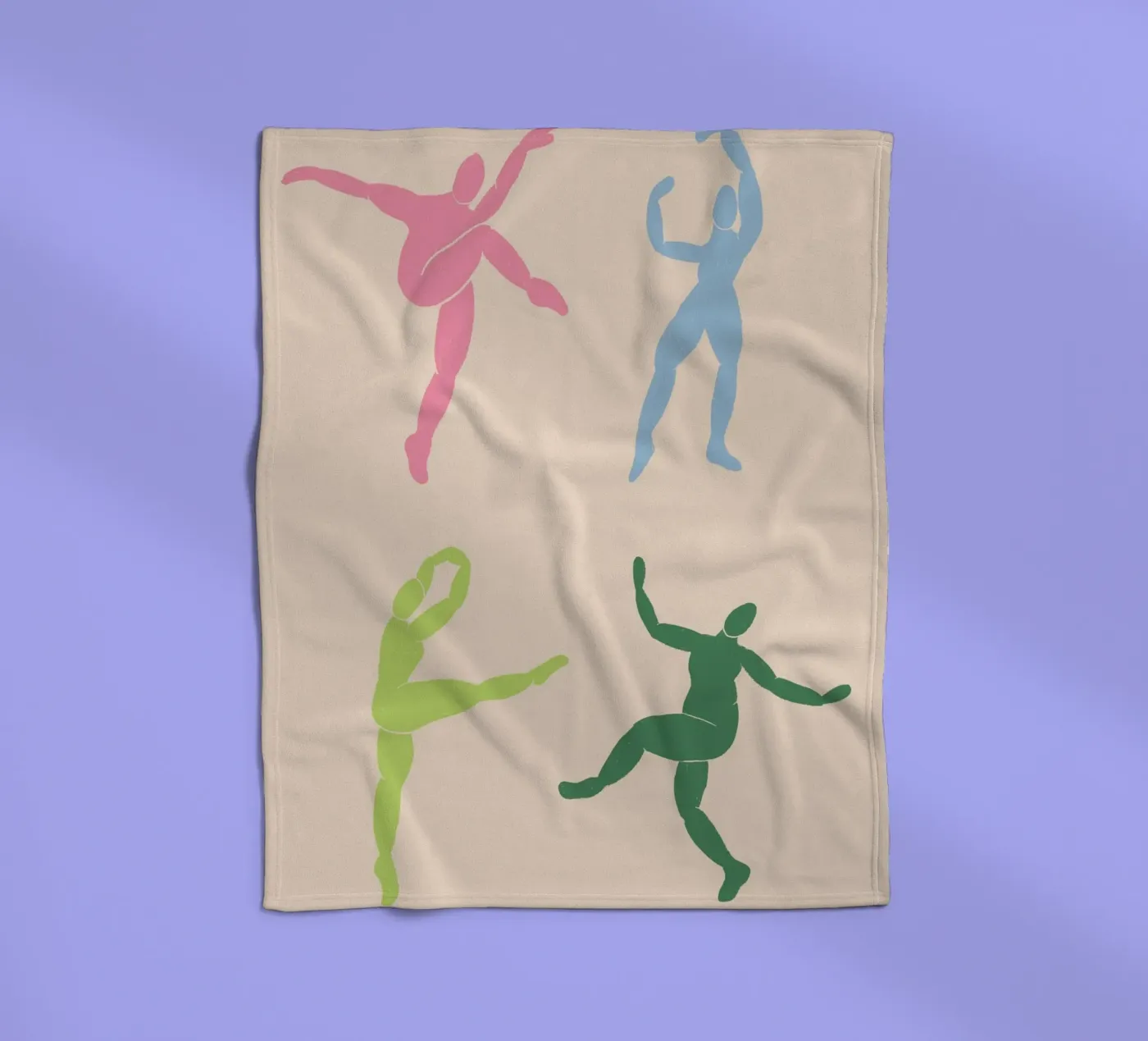 Dancing coperta in pile da Candid Chroma