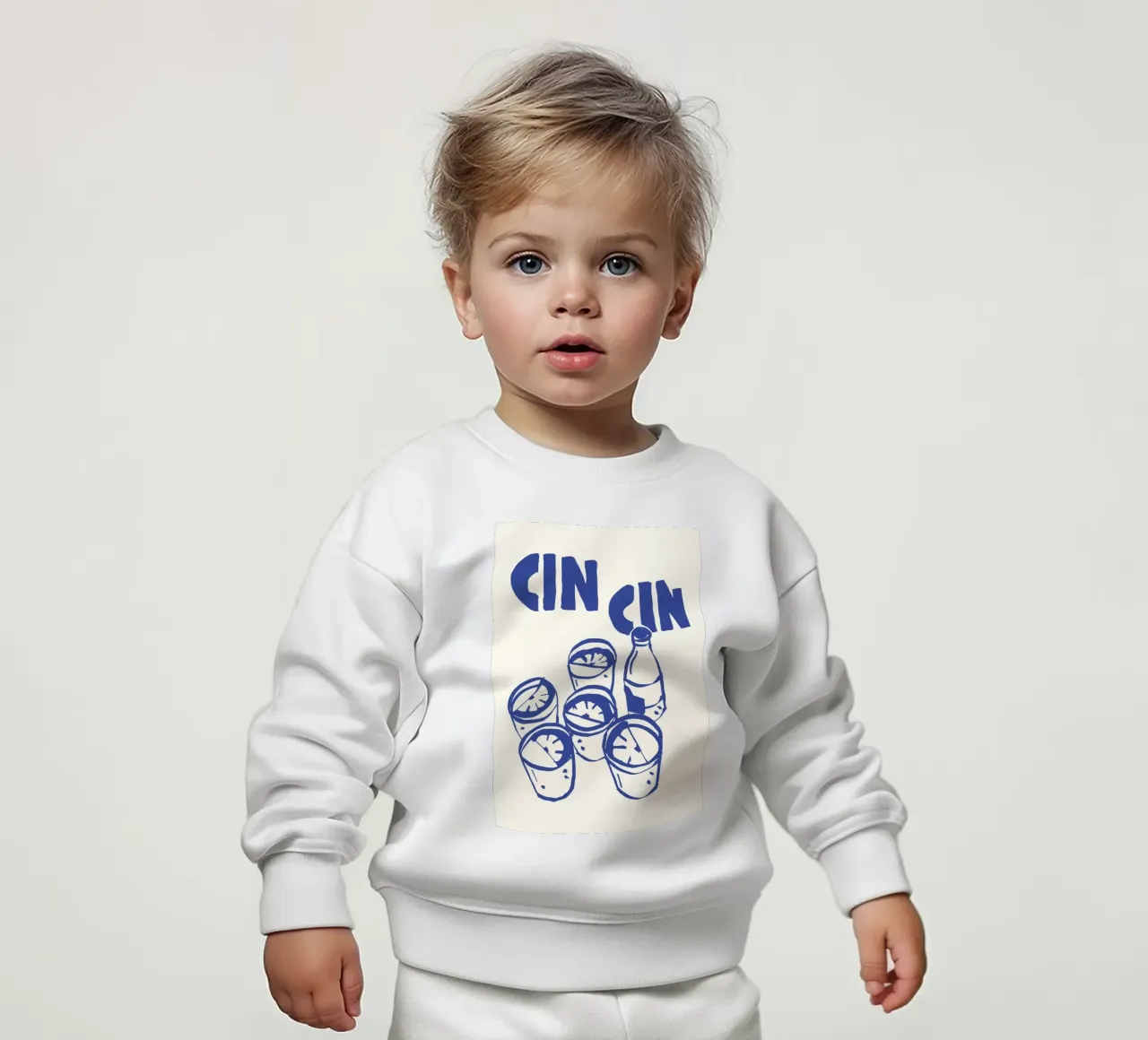 Cin Cin felpa neonato da Candid Chroma