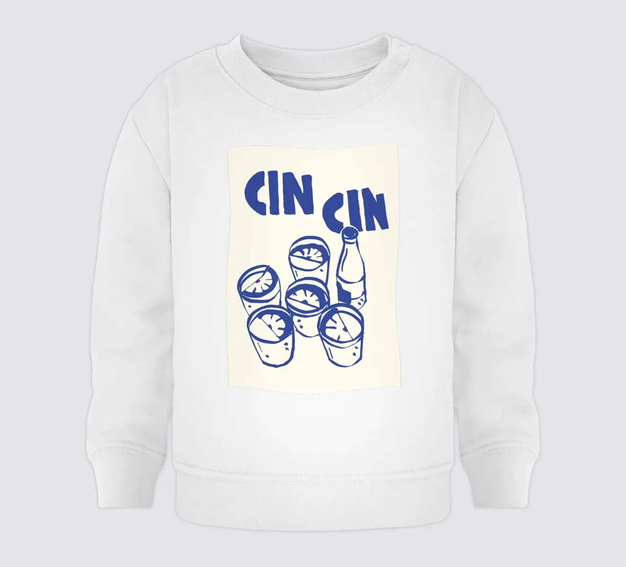 Cin Cin felpa neonato da Candid Chroma