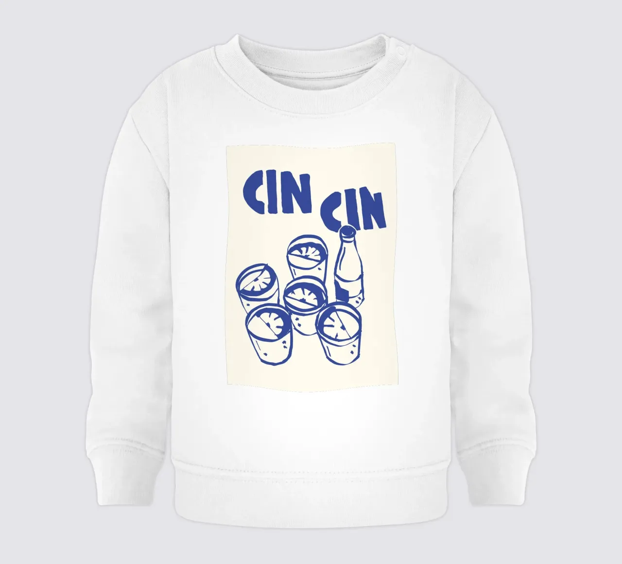 Cin Cin felpa neonato da Candid Chroma