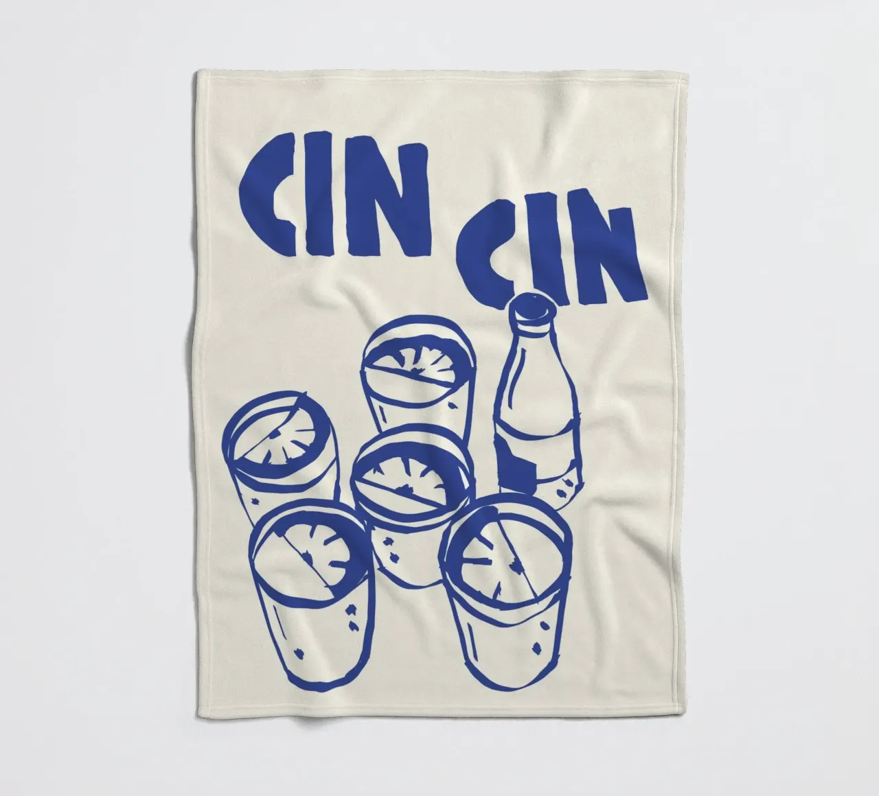 Cin Cin Fleecedecke von Candid Chroma