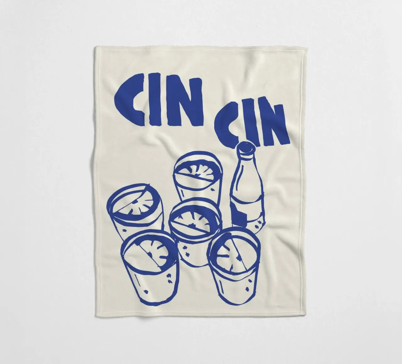 Cin Cin Fleecedecke von Candid Chroma