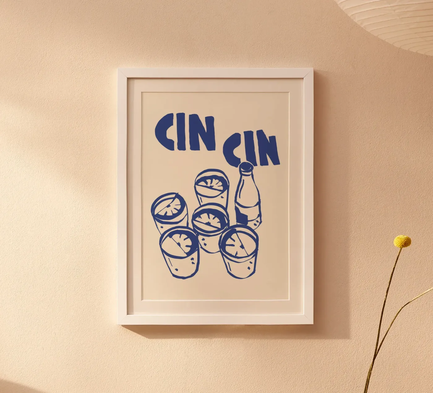 Cin Cin poster by Candid Chroma