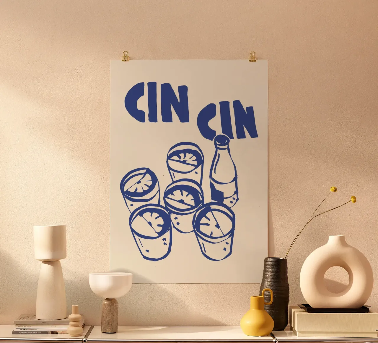 Cin Cin poster da Candid Chroma