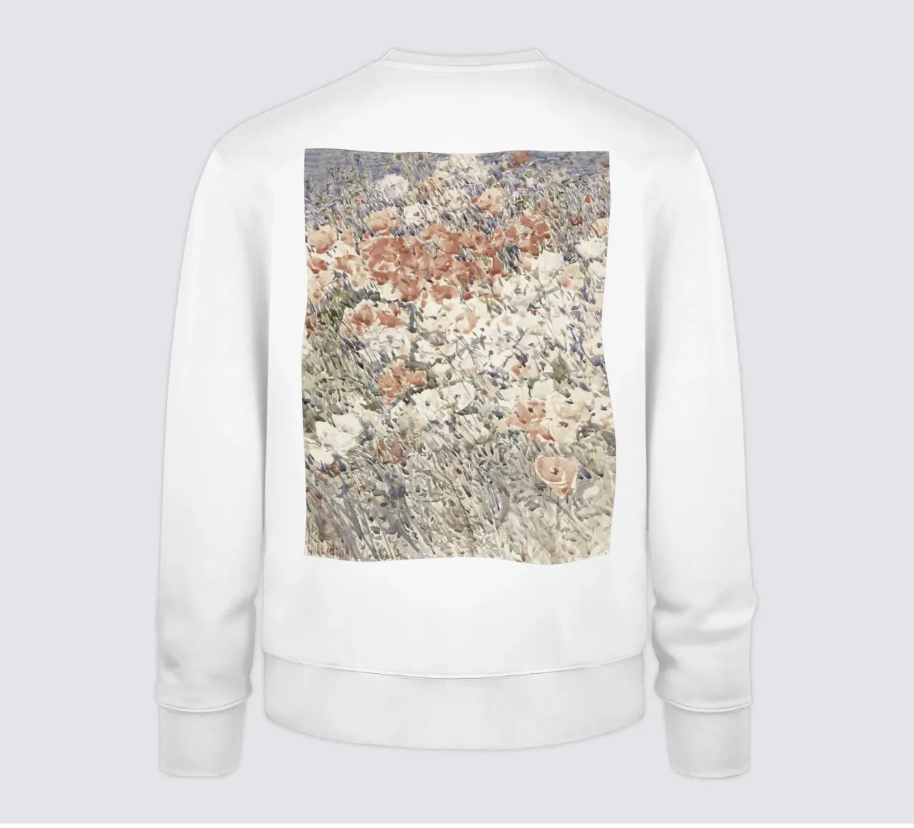 Acquerello botanico d'epoca sul campo di fiori felpa da Vintage Posters