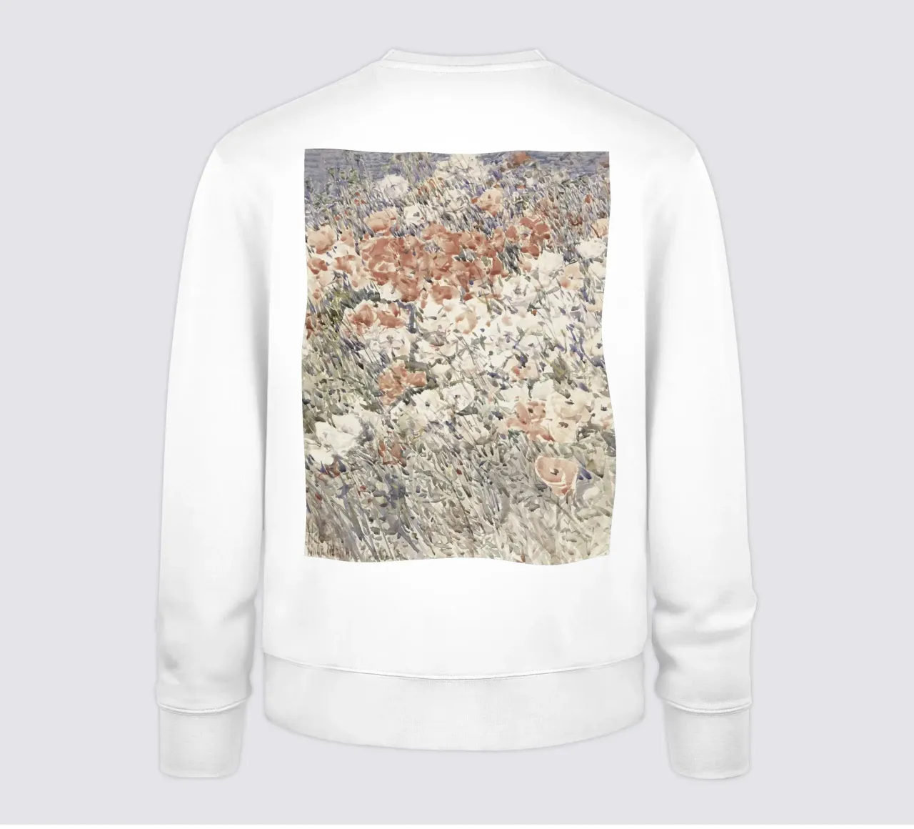 Acquerello botanico d'epoca sul campo di fiori felpa da Vintage Posters