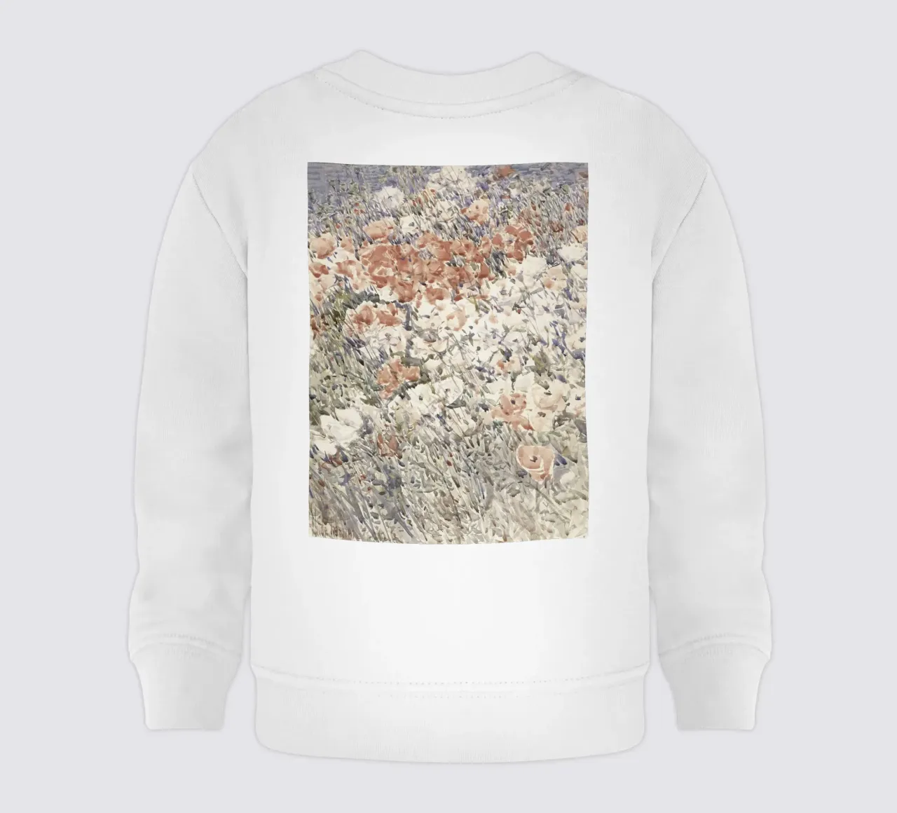 Acquerello botanico d'epoca sul campo di fiori felpa neonato da Vintage Posters