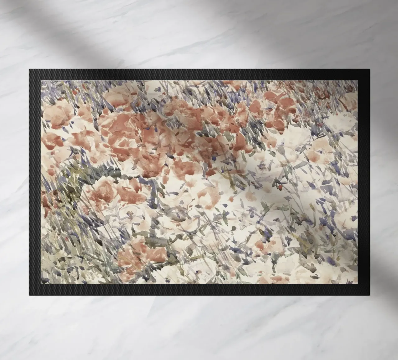 Acquerello botanico d'epoca sul campo di fiori zerbino da Vintage Posters