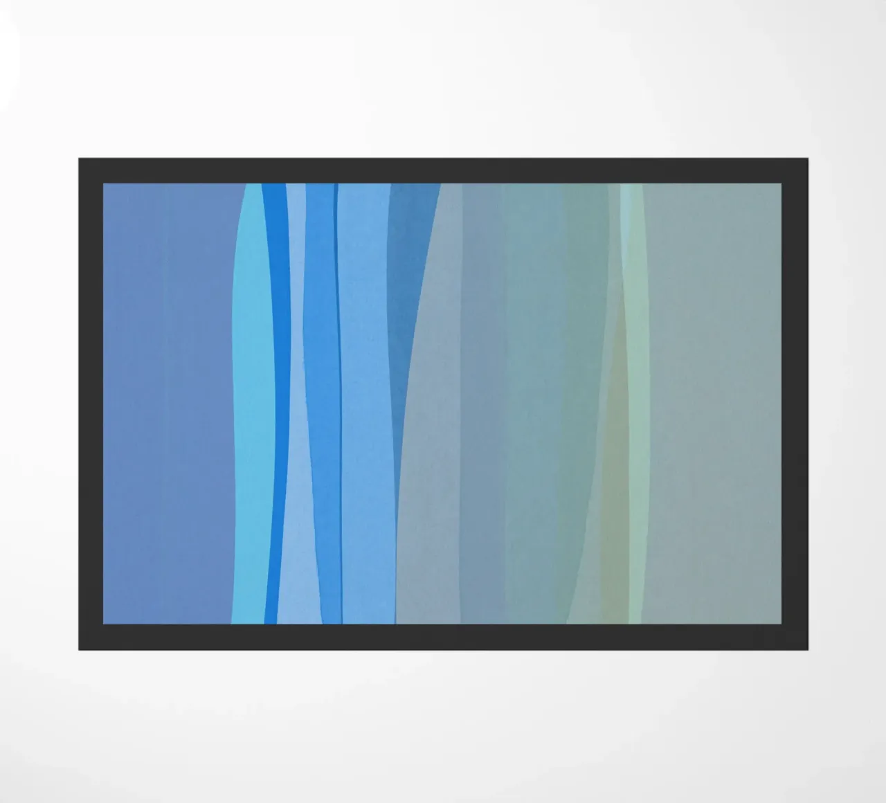 Blu astratto I zerbino da Orara Studio