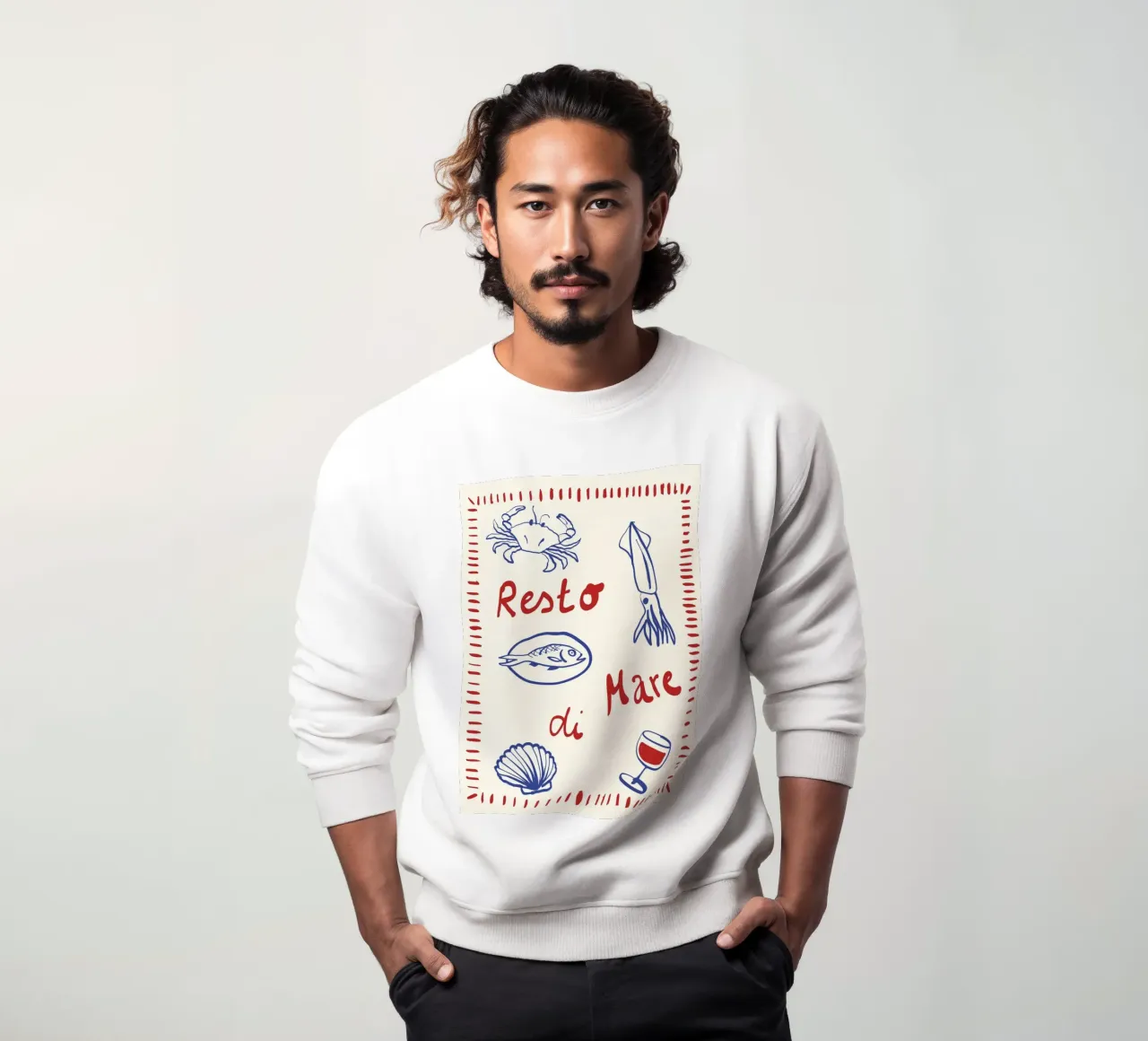 Resto di Mare felpa da Candid Chroma