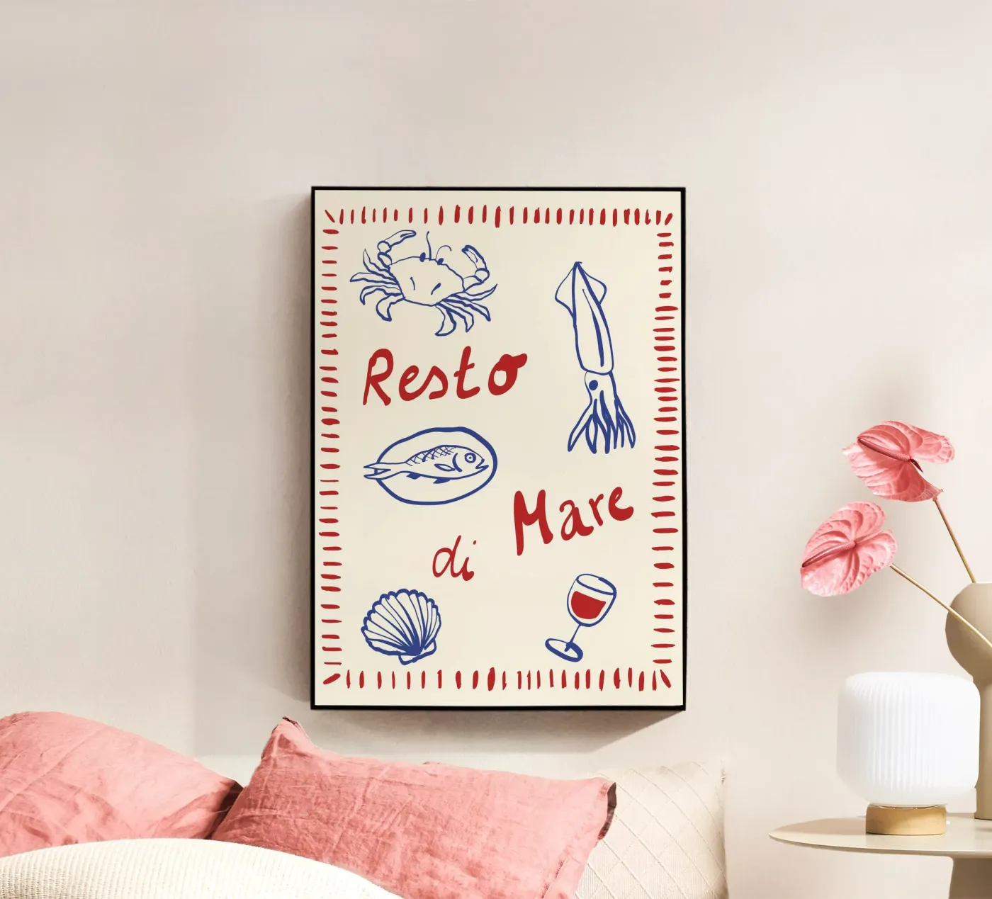 Resto di Mare plexiglass da Candid Chroma