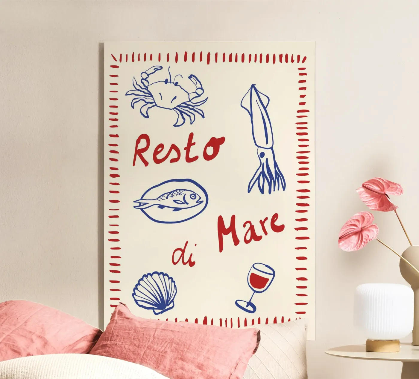 Resto di Mare plexiglass da Candid Chroma