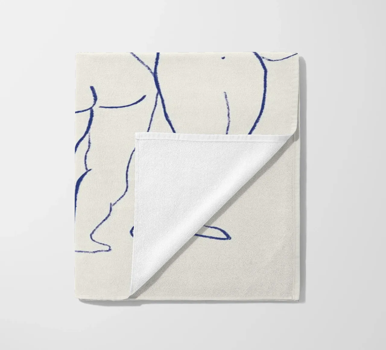 Three Graces beach towel by Candid Chroma