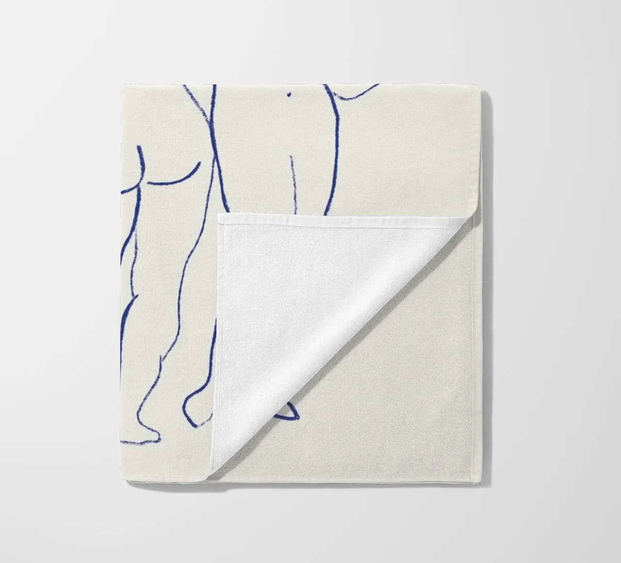 Three Graces beach towel by Candid Chroma