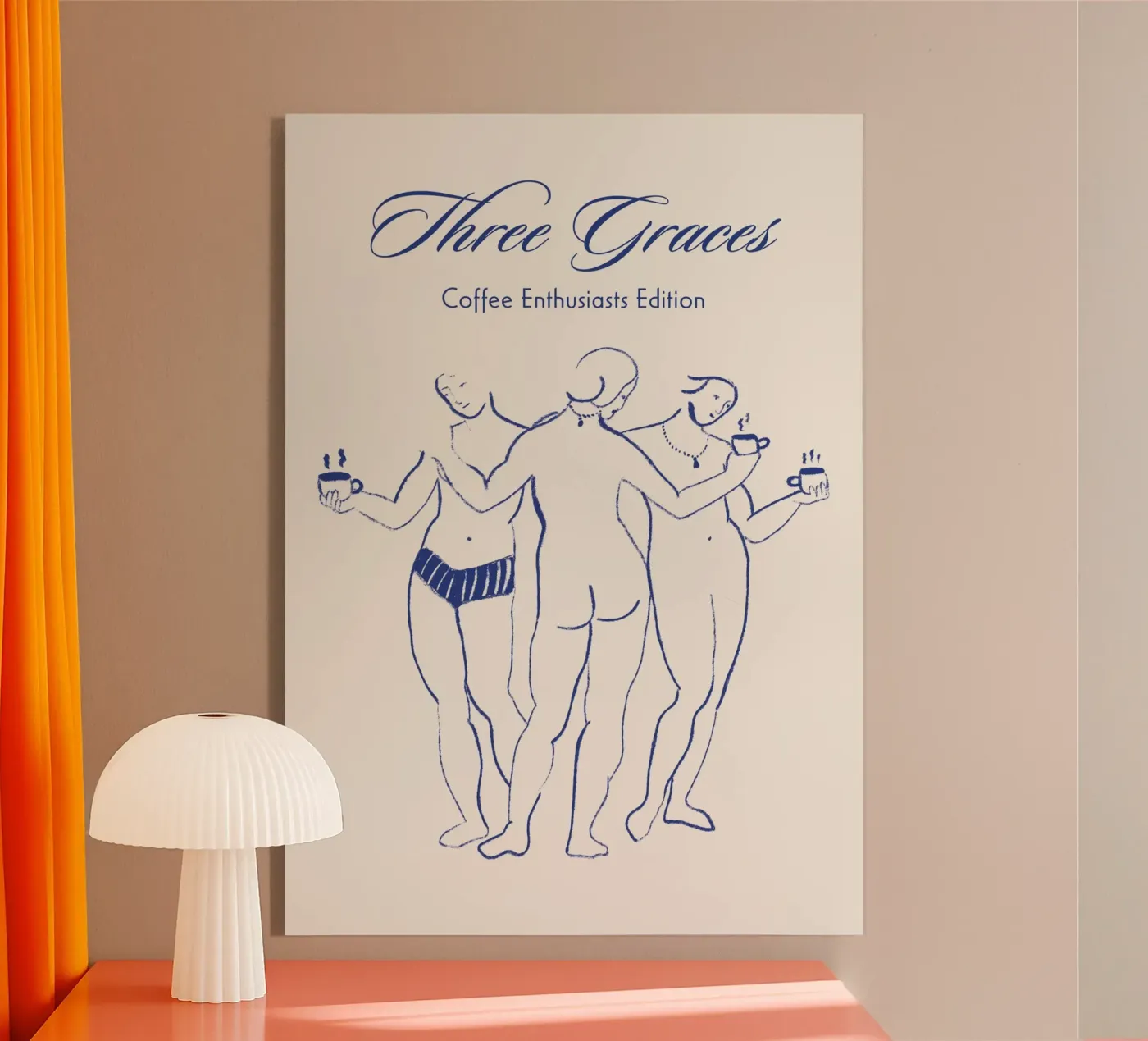 Three Graces plexiglas de Candid Chroma