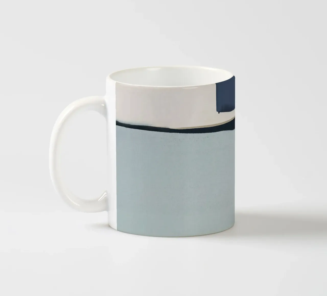 Blu calmo tazza in ceramica da Orara Studio