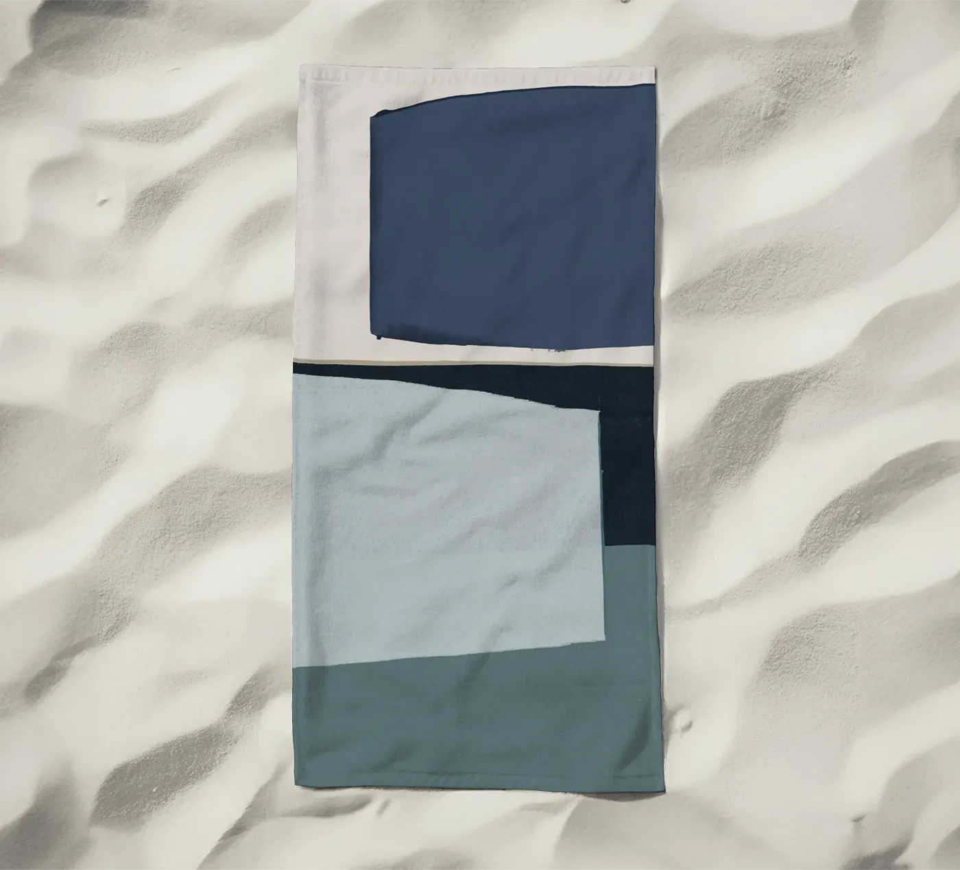 Blu calmo telo mare da Orara Studio