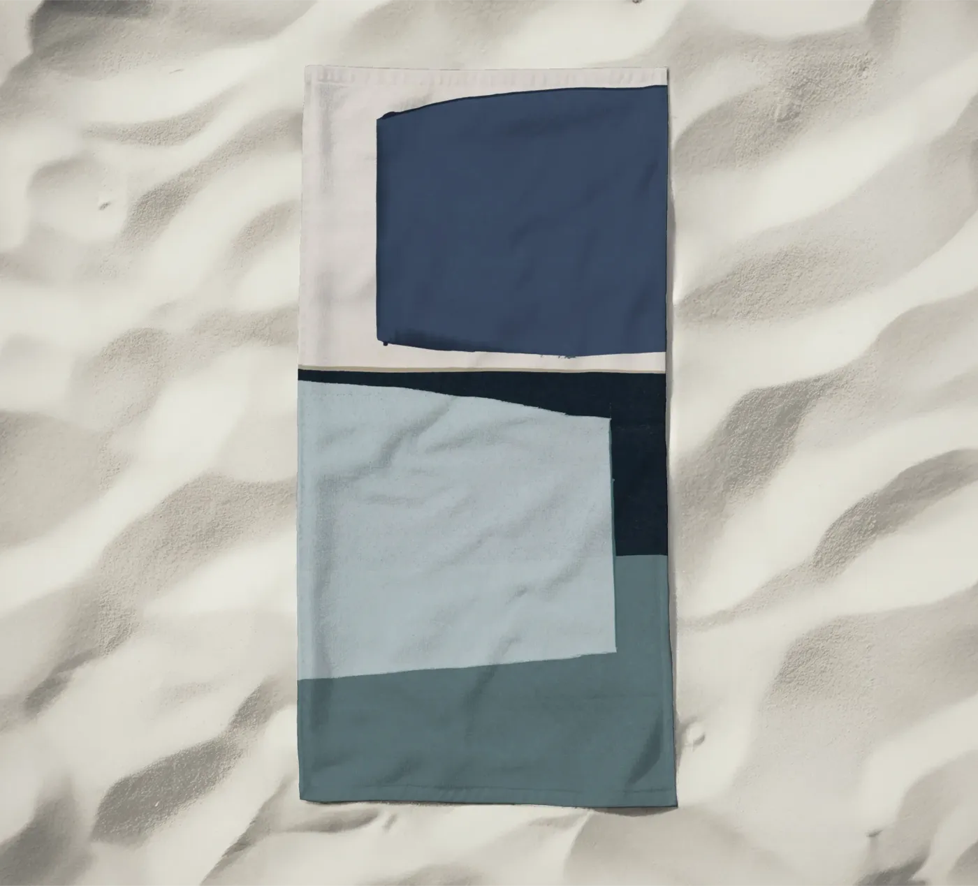 Blu calmo telo mare da Orara Studio