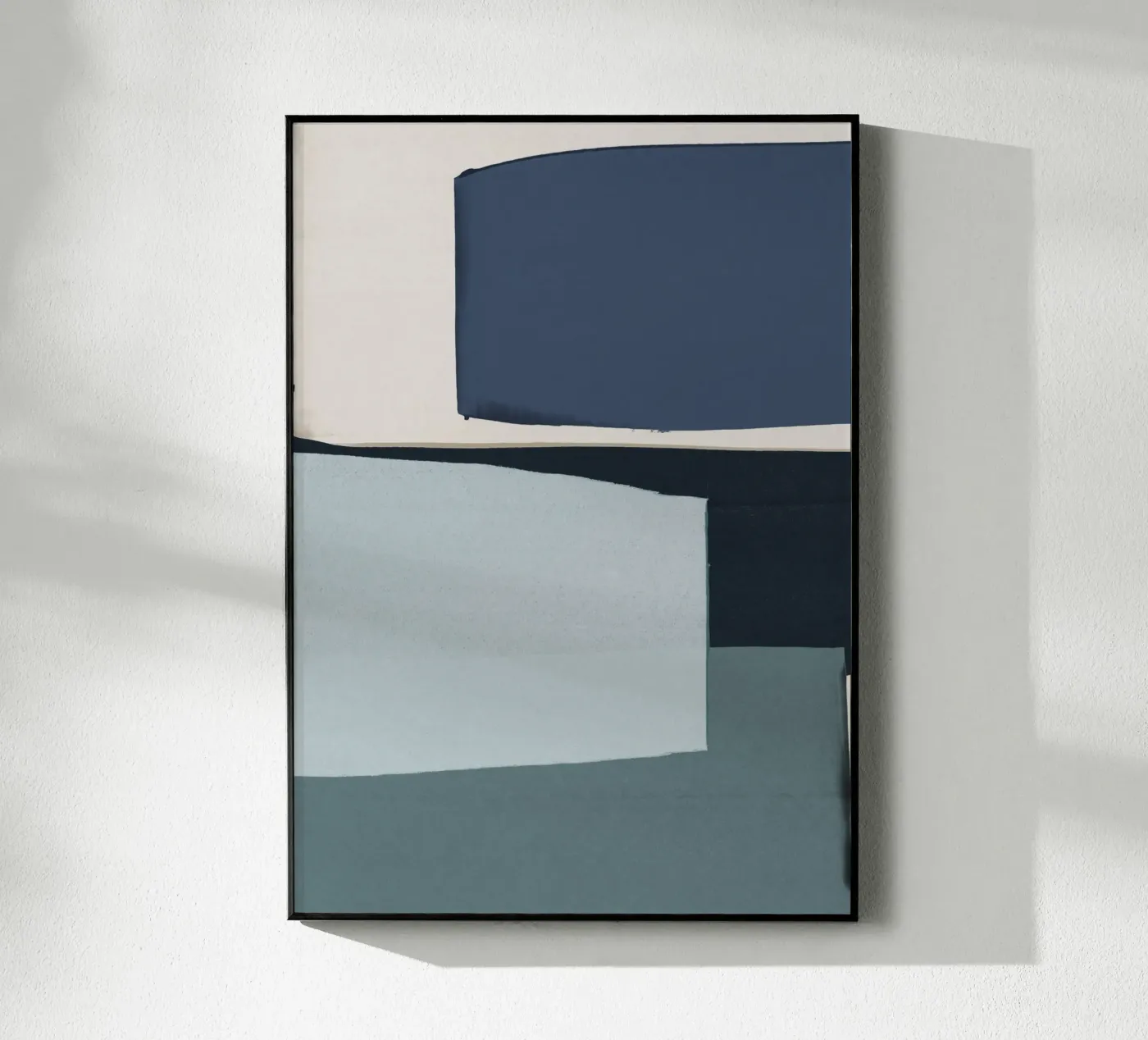 Calm Blue acrylic glass by Orara Studio