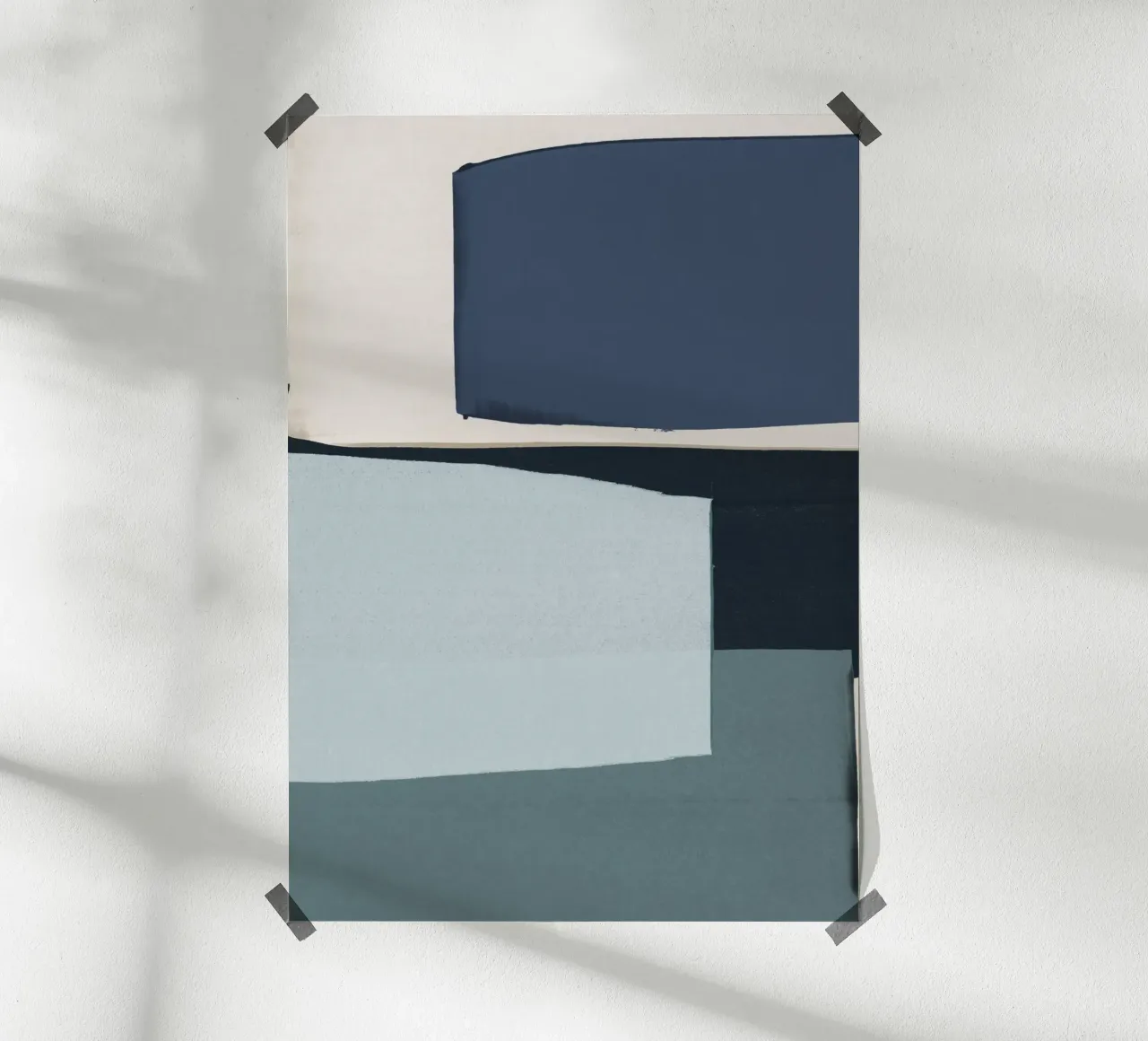 Blu calmo poster da Orara Studio