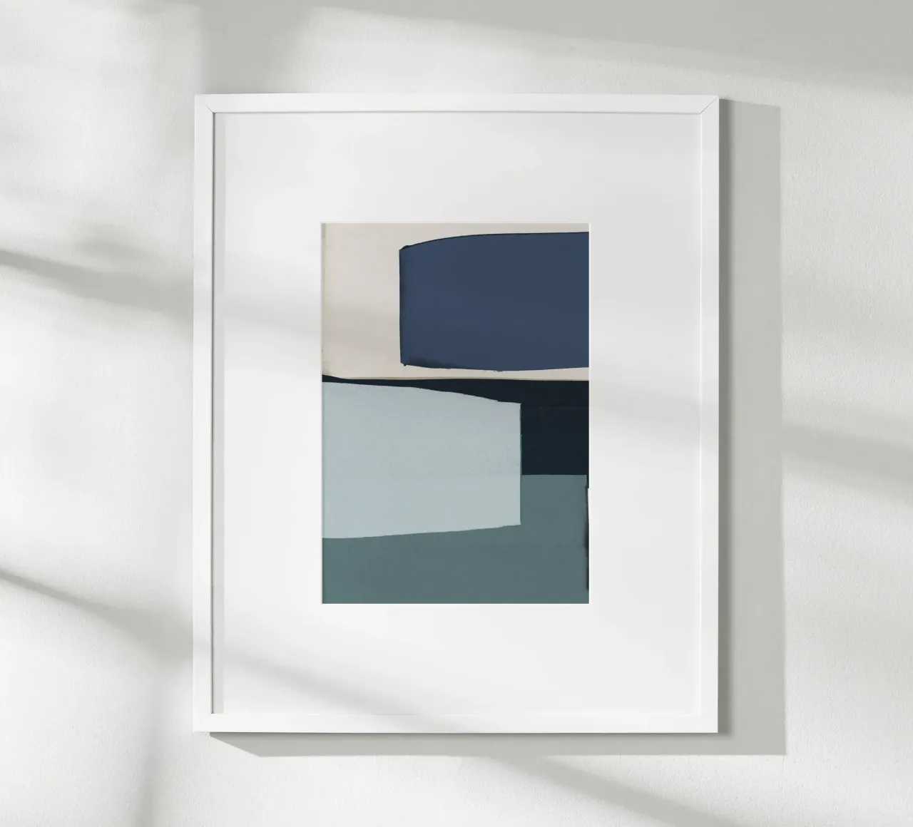 Blu calmo poster da Orara Studio