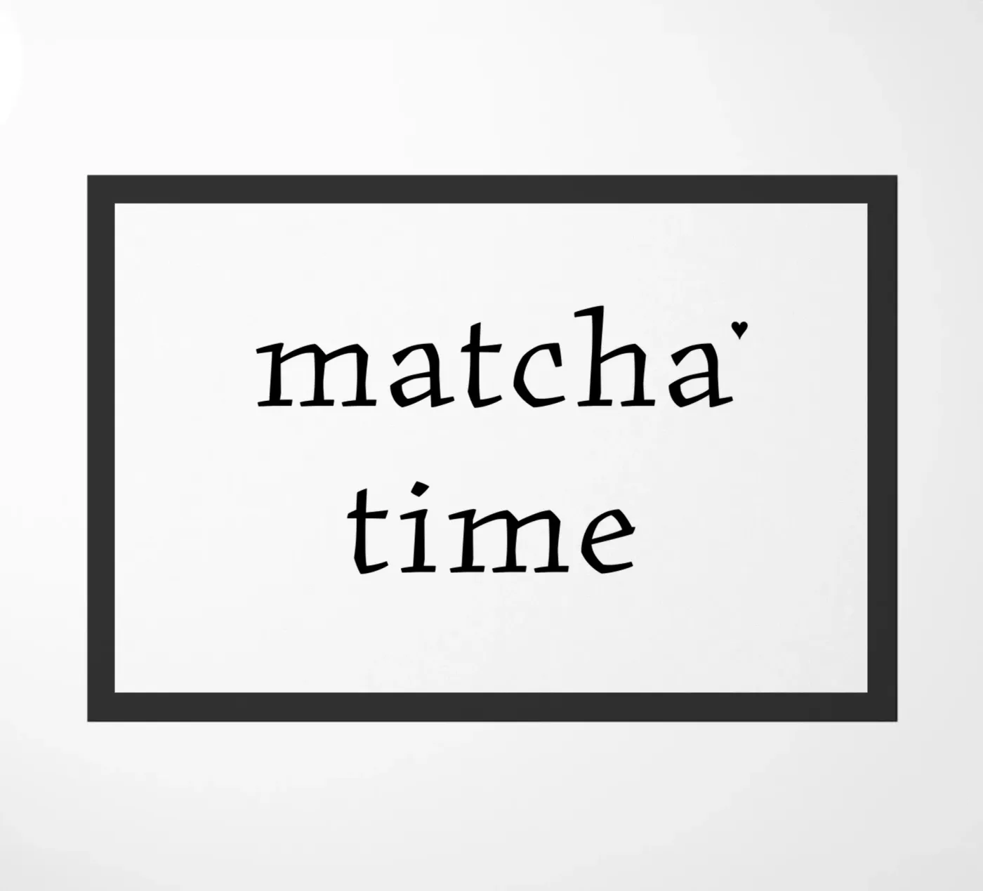 Matcha time zerbino da typolover