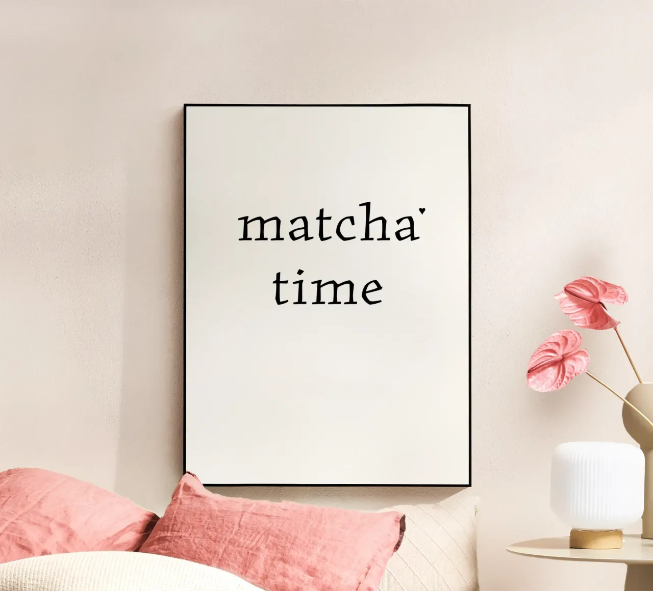 Matcha time plexiglass da typolover