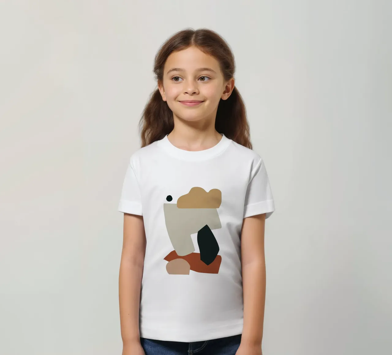 Collage Erde I Kinder T-Shirt von Orara Studio