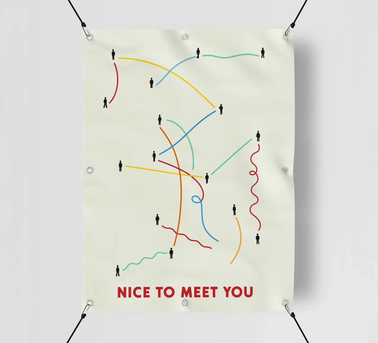 Connection Paths telo in pvc da brunaeuflauzino