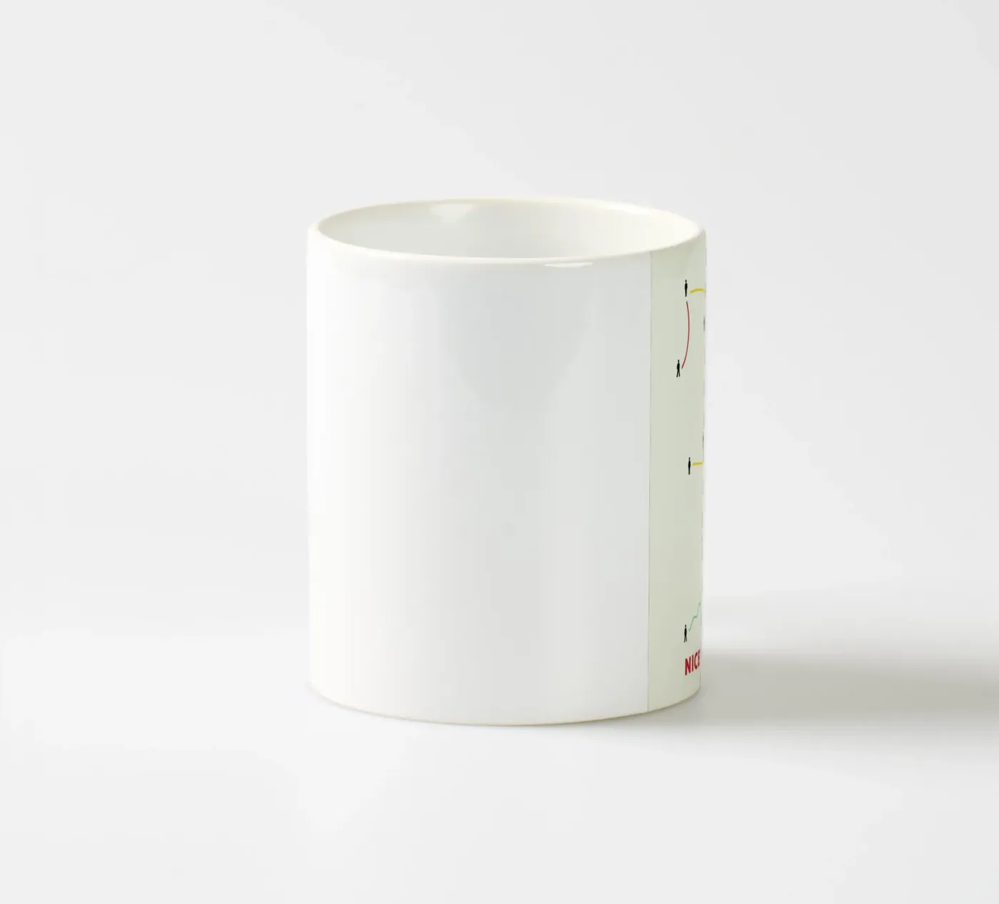Connection Paths ceramic mug by brunaeuflauzino