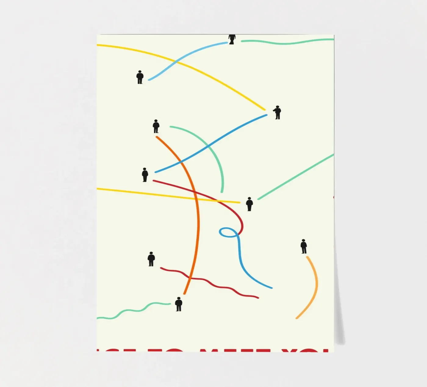 Connection Paths sticker sheet by brunaeuflauzino