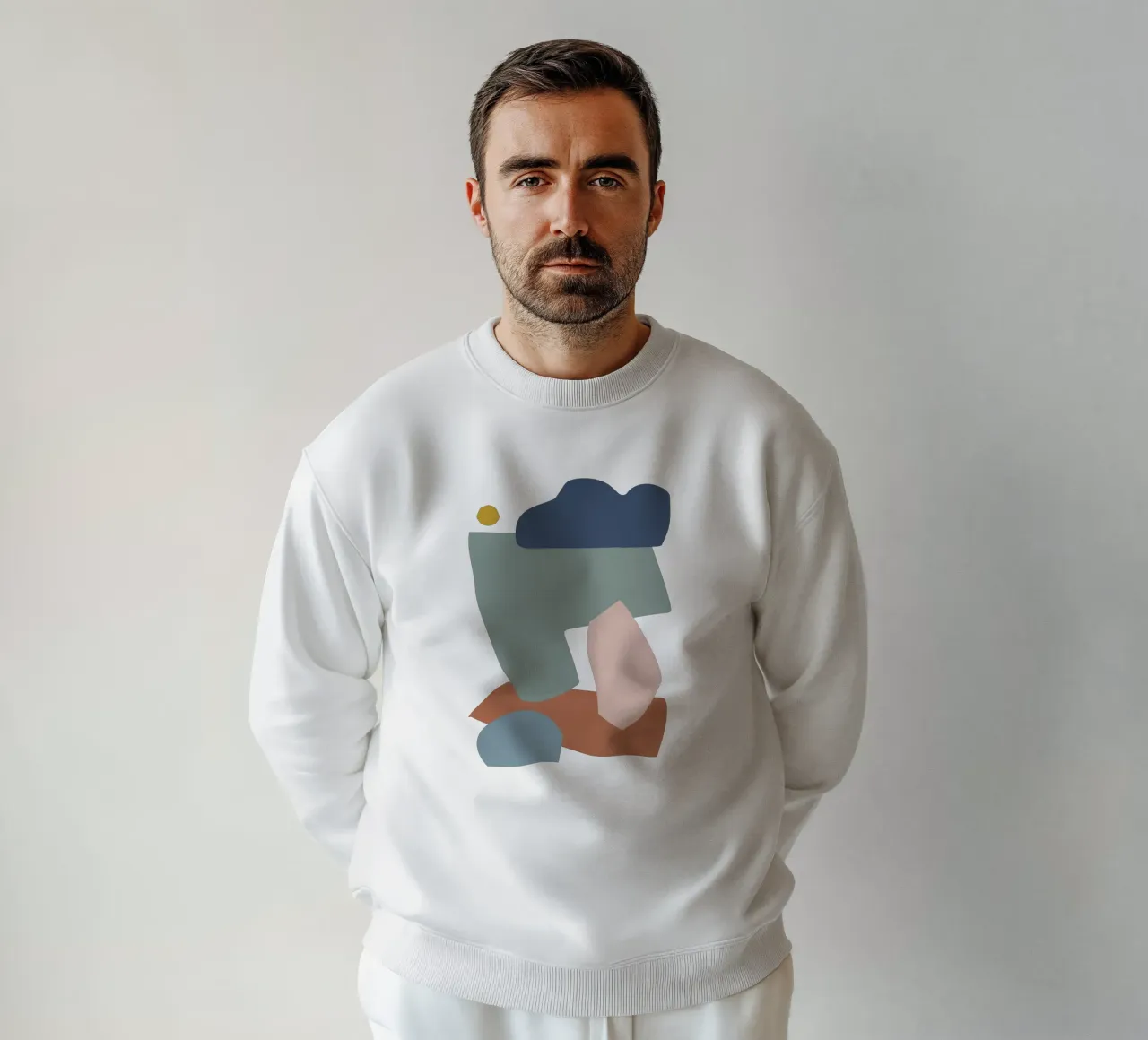 Collage Pastel I Sweatshirt von Orara Studio