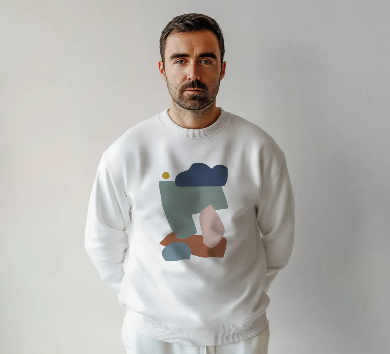 Collage Pastel I Sweatshirt von Orara Studio