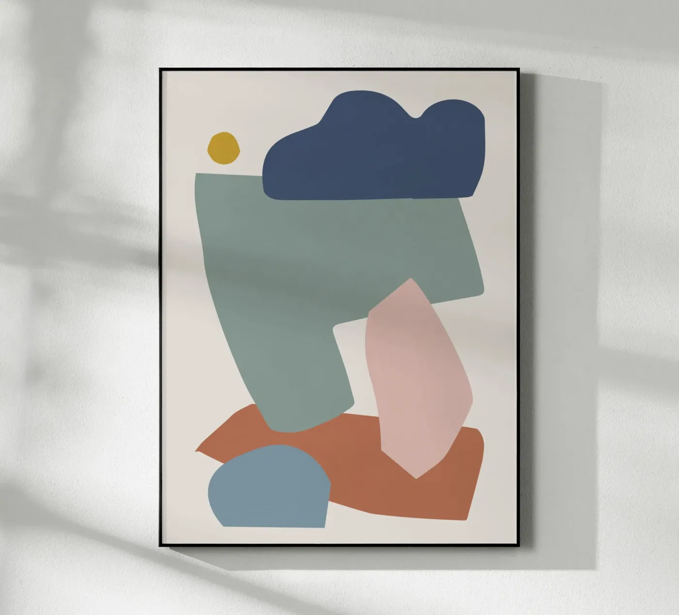 Collage Pastello I plexiglass da Orara Studio