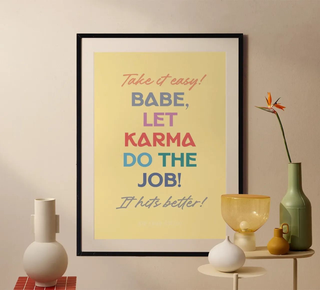 💯 poster by MENTHE SAUVAGE