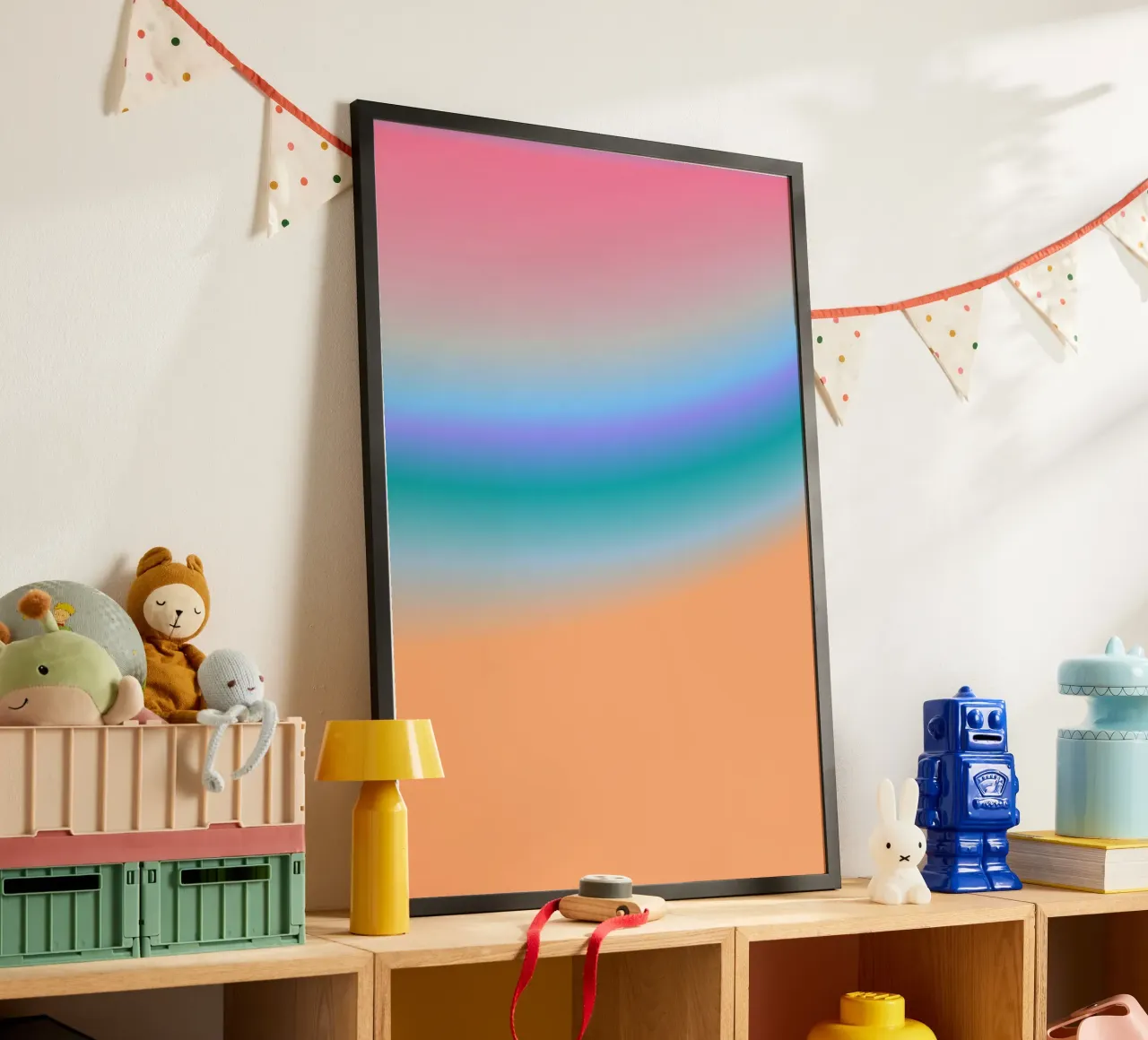 SUN poster van ÂME LIBRE STUDIO