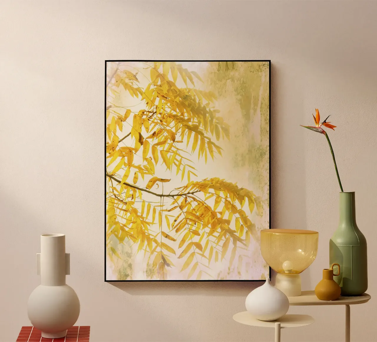 Ramo giallo plexiglass da ArtSkratches