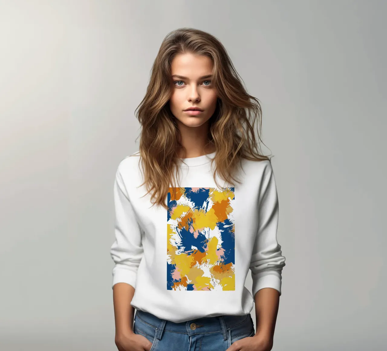 Astratto colorato I felpa da Orara Studio