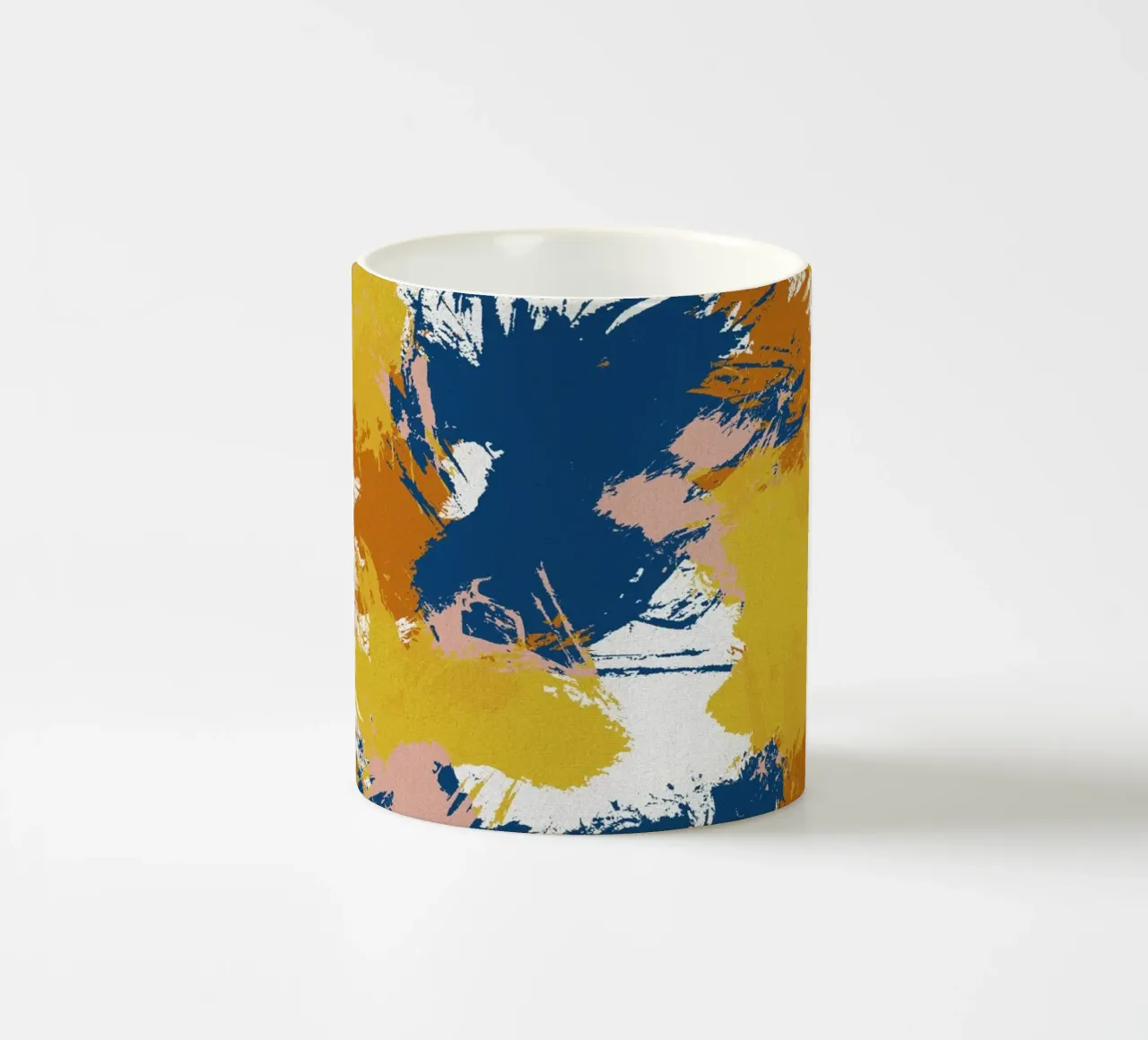 Astratto colorato I tazza in ceramica da Orara Studio