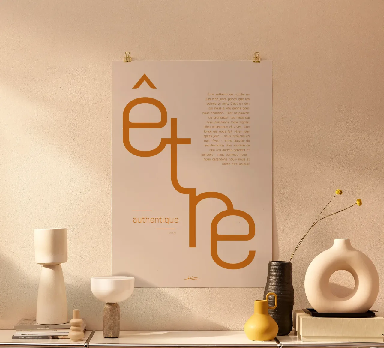 être poster da KL.