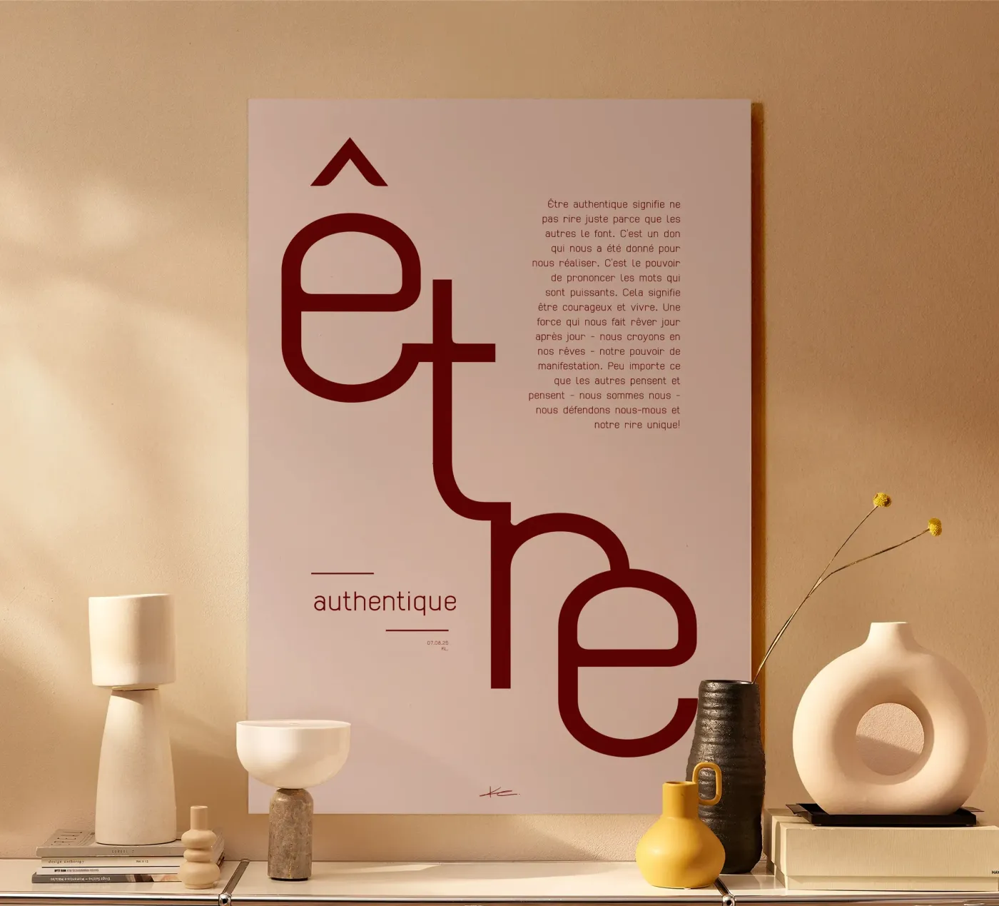 être plexiglas de KL.