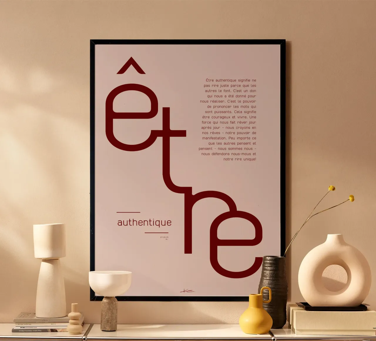 être poster da KL.